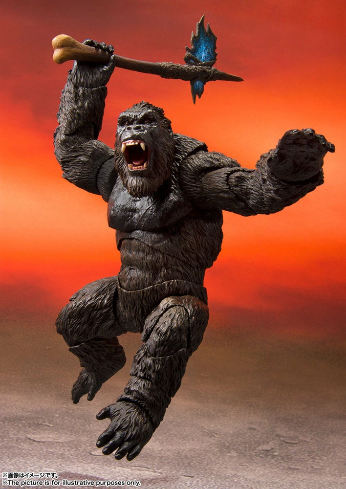 Bandai Spirits SH Monsterarts Kong Collectible Figure By Bandai Spirits S.H.Monsterarts Monsters, MonsterVerse! 4 Bandai Spirits SH Monsterarts Kong Collectible Figure By Bandai Spirits S.H.Monsterarts Monsters, MonsterVerse!