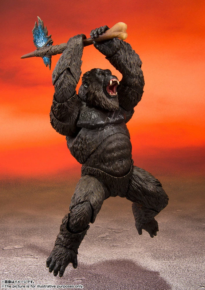 Bandai Spirits SH Monsterarts Kong Collectible Figure By Bandai Spirits S.H.Monsterarts Monsters, MonsterVerse! 5 Bandai Spirits SH Monsterarts Kong Collectible Figure By Bandai Spirits S.H.Monsterarts Monsters, MonsterVerse!