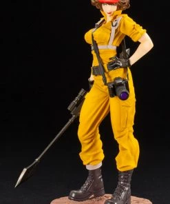 Kotobukiya Bishoujo Series Lady Jaye (Canary Ann Color Variant) Statue By Kotobukiya 1:7 Bishoujo Series - G.I. Joe