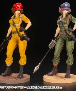Kotobukiya Bishoujo Series Lady Jaye (Canary Ann Color Variant) Statue By Kotobukiya 1:7 Bishoujo Series - G.I. Joe