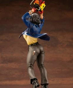 Leatherface Chainsaw Dance Statue By Kotobukiya Bishoujo Series - 1:7 Scale Texas Chainsaw Massacre