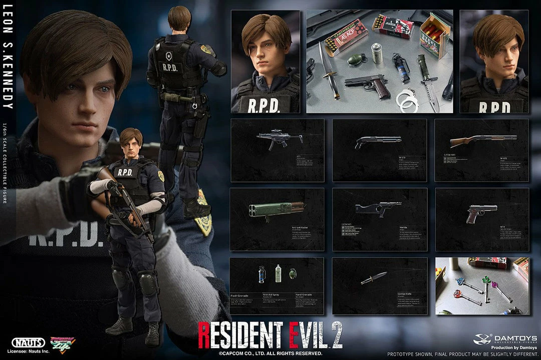Sixth Scale Collectible Figures Leon S. Kennedy Sixth Scale Figure By Damtoys Nauts X Damtoys Resident Evil 2 29 Sixth Scale Collectible Figures Leon S. Kennedy Sixth Scale Figure By Damtoys Nauts X Damtoys Resident Evil 2