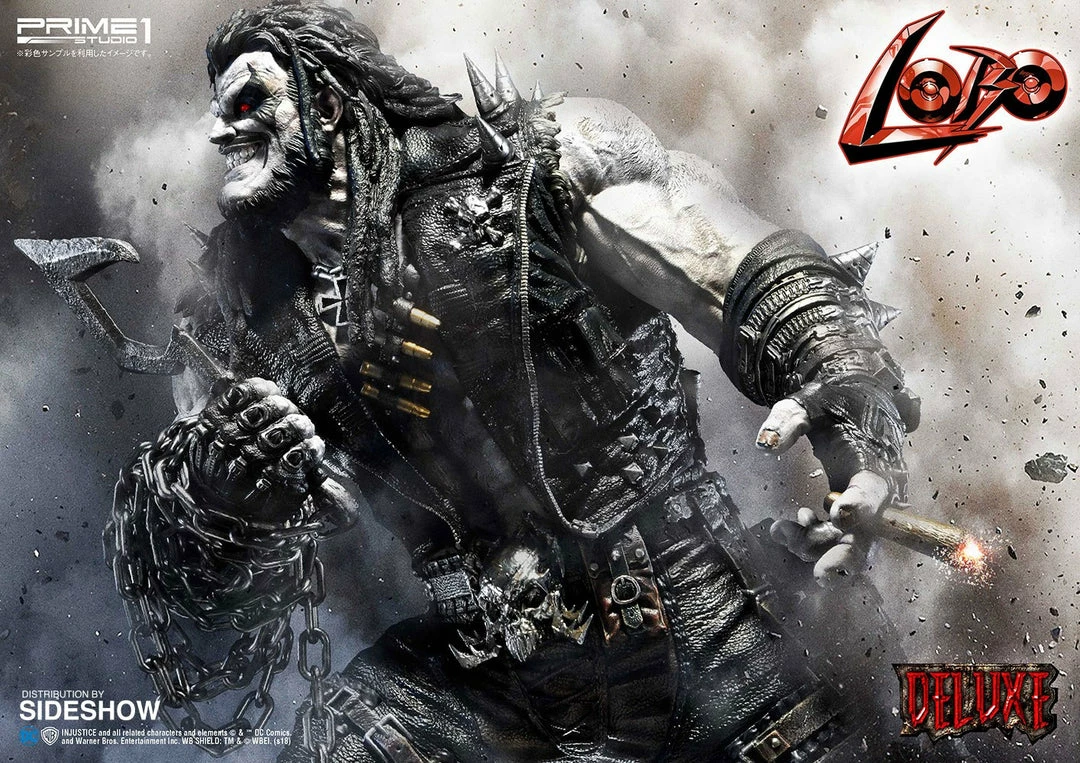 MARVEL COMICS Lobo Statue By Prime 1 Studio Injustice: Gods Among Us 12 MARVEL COMICS Lobo Statue By Prime 1 Studio Injustice: Gods Among Us