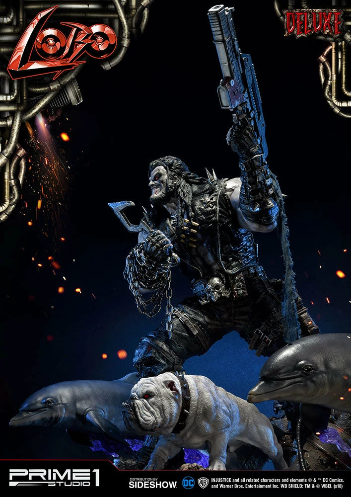 MARVEL COMICS Lobo Statue By Prime 1 Studio Injustice: Gods Among Us 20 MARVEL COMICS Lobo Statue By Prime 1 Studio Injustice: Gods Among Us
