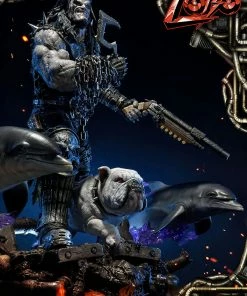 MARVEL COMICS Lobo Statue By Prime 1 Studio Injustice: Gods Among Us 38 MARVEL COMICS Lobo Statue By Prime 1 Studio Injustice: Gods Among Us