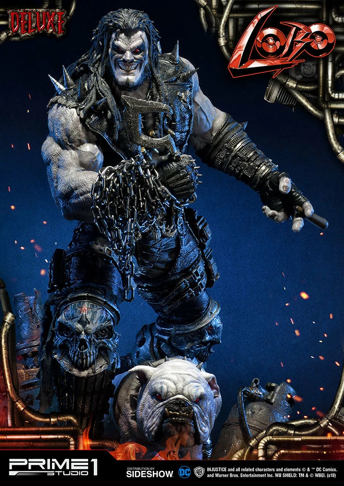 MARVEL COMICS Lobo Statue By Prime 1 Studio Injustice: Gods Among Us 7 MARVEL COMICS Lobo Statue By Prime 1 Studio Injustice: Gods Among Us