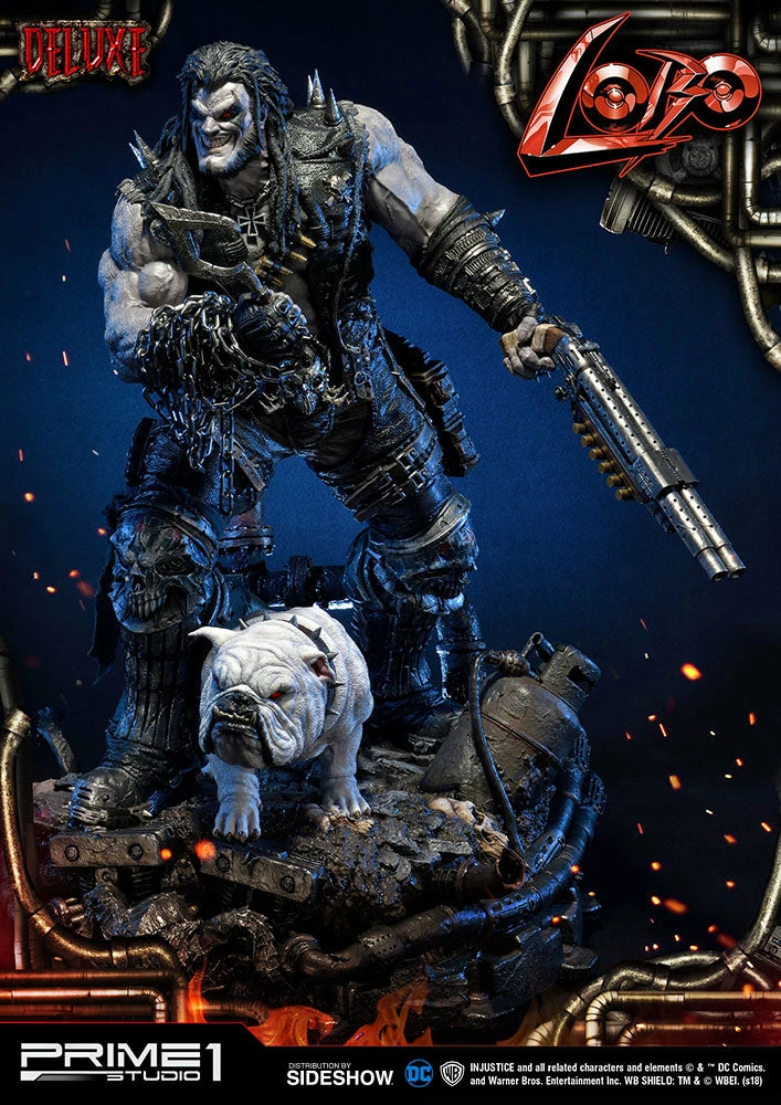 MARVEL COMICS Lobo Statue By Prime 1 Studio Injustice: Gods Among Us 8 MARVEL COMICS Lobo Statue By Prime 1 Studio Injustice: Gods Among Us