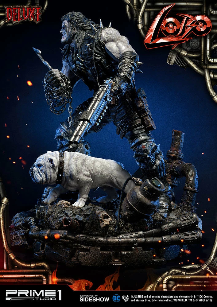MARVEL COMICS Lobo Statue By Prime 1 Studio Injustice: Gods Among Us 21 MARVEL COMICS Lobo Statue By Prime 1 Studio Injustice: Gods Among Us