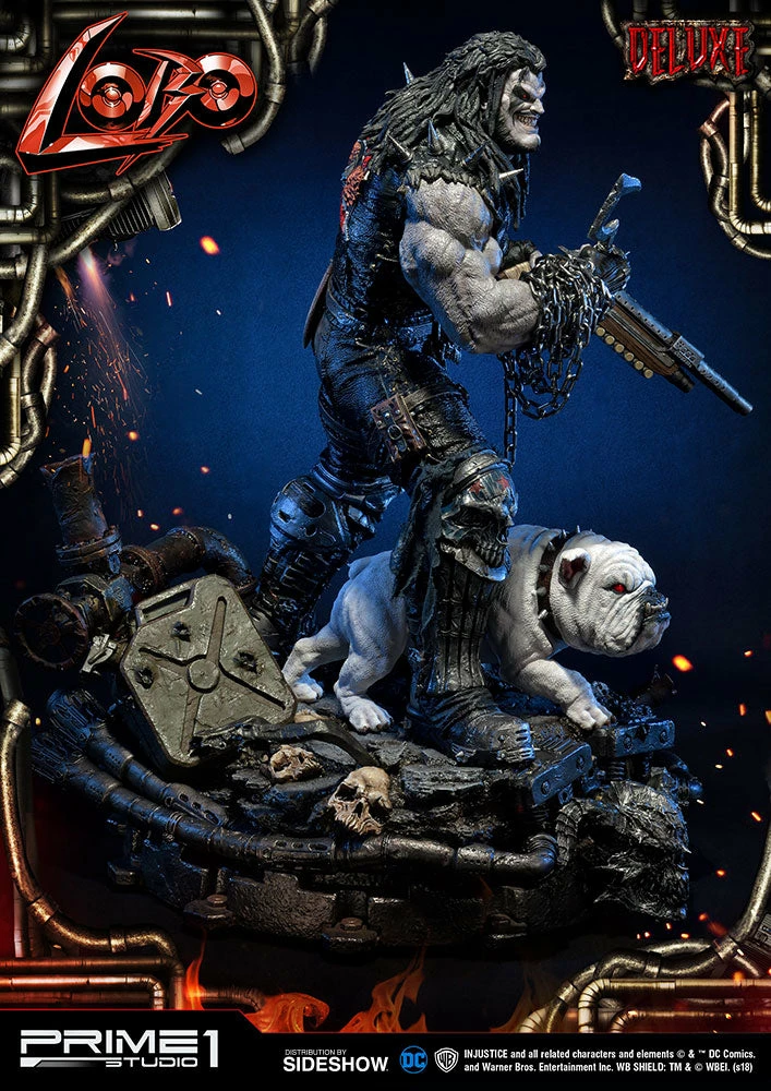MARVEL COMICS Lobo Statue By Prime 1 Studio Injustice: Gods Among Us 9 MARVEL COMICS Lobo Statue By Prime 1 Studio Injustice: Gods Among Us