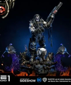 Lobo Deluxe Statue By Prime 1 Studio Injustice: Gods Among Us MARVEL COMICS