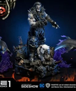 Lobo Deluxe Statue By Prime 1 Studio Injustice: Gods Among Us MARVEL COMICS