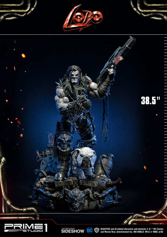 MARVEL COMICS Lobo Statue By Prime 1 Studio Injustice: Gods Among Us 17 MARVEL COMICS Lobo Statue By Prime 1 Studio Injustice: Gods Among Us