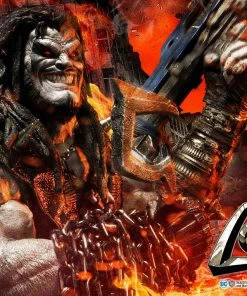 Lobo Deluxe Statue By Prime 1 Studio Injustice: Gods Among Us MARVEL COMICS