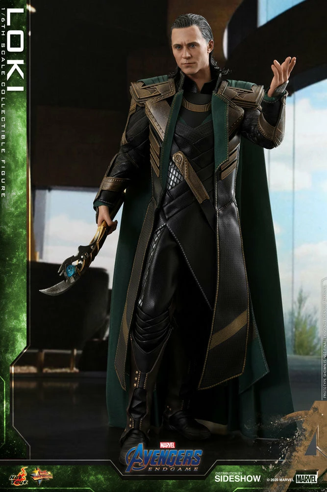 Loki Sixth Scale Figure By Hot Toys Movie Masterpiece Series - Avengers: Endgame 4 Loki Sixth Scale Figure By Hot Toys Movie Masterpiece Series - Avengers: Endgame