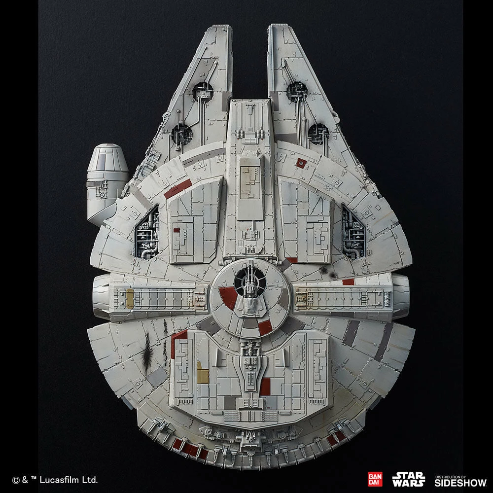 Star Wars Millennium Falcon (Rise Of Skywalker Version) Model Kit By Bandai 5 Star Wars Millennium Falcon (Rise Of Skywalker Version) Model Kit By Bandai