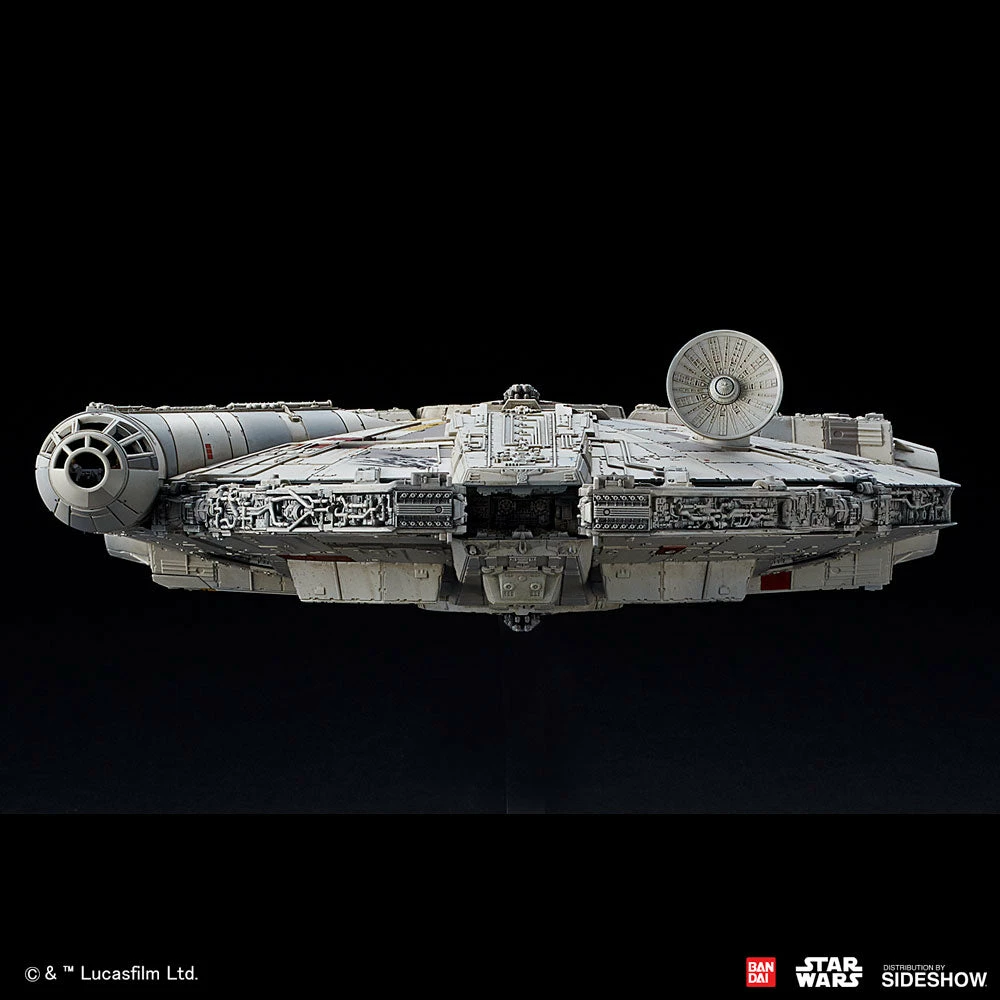Star Wars Millennium Falcon (Rise Of Skywalker Version) Model Kit By Bandai 7 Star Wars Millennium Falcon (Rise Of Skywalker Version) Model Kit By Bandai