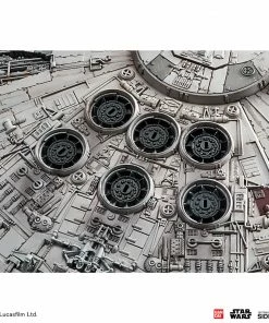 Star Wars Millennium Falcon (Rise Of Skywalker Version) Model Kit By Bandai 28 Star Wars Millennium Falcon (Rise Of Skywalker Version) Model Kit By Bandai