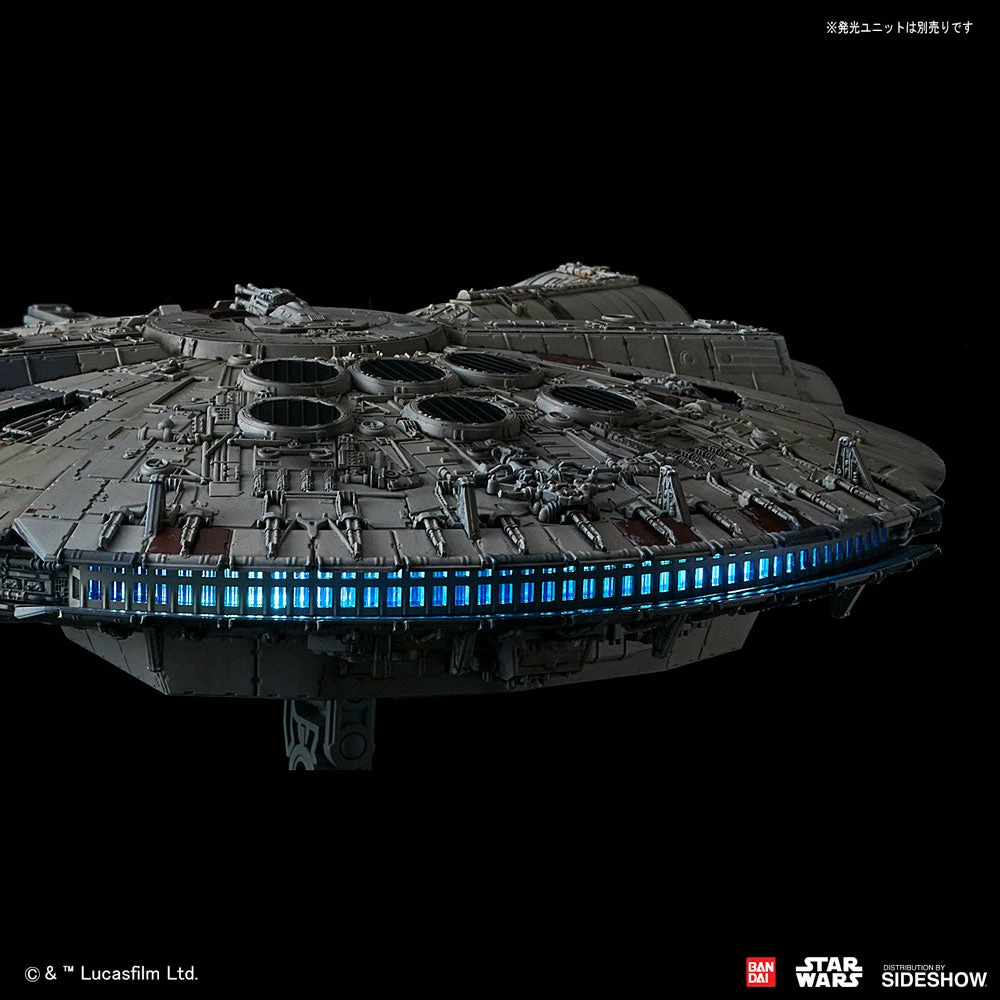 Star Wars Millennium Falcon (Rise Of Skywalker Version) Model Kit By Bandai 16 Star Wars Millennium Falcon (Rise Of Skywalker Version) Model Kit By Bandai