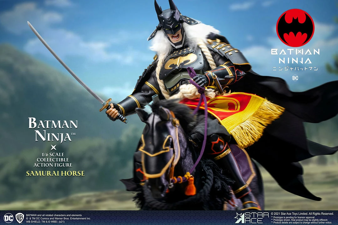 Ninja Batman 2.0 (Deluxe Version With Horse) Sixth Scale Figure By Star Ace Toys Ltd. 1 Ninja Batman 2.0 (Deluxe Version With Horse) Sixth Scale Figure By Star Ace Toys Ltd.