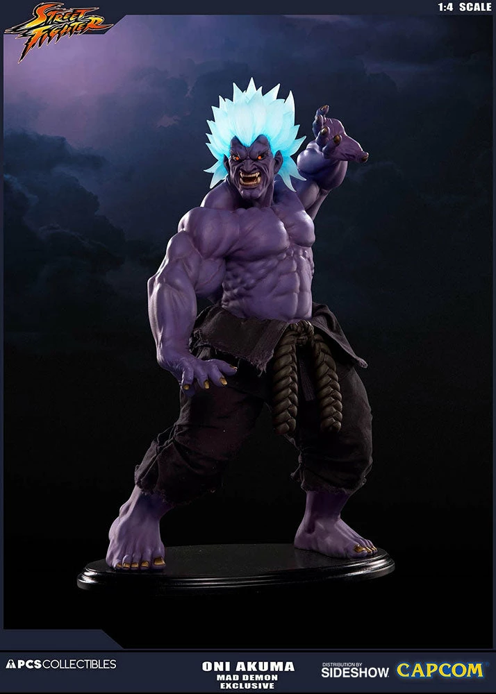 PCS Collectibles Oni Akuma Mad Demon Statue By PCS - Street Fighter 6 PCS Collectibles Oni Akuma Mad Demon Statue By PCS - Street Fighter