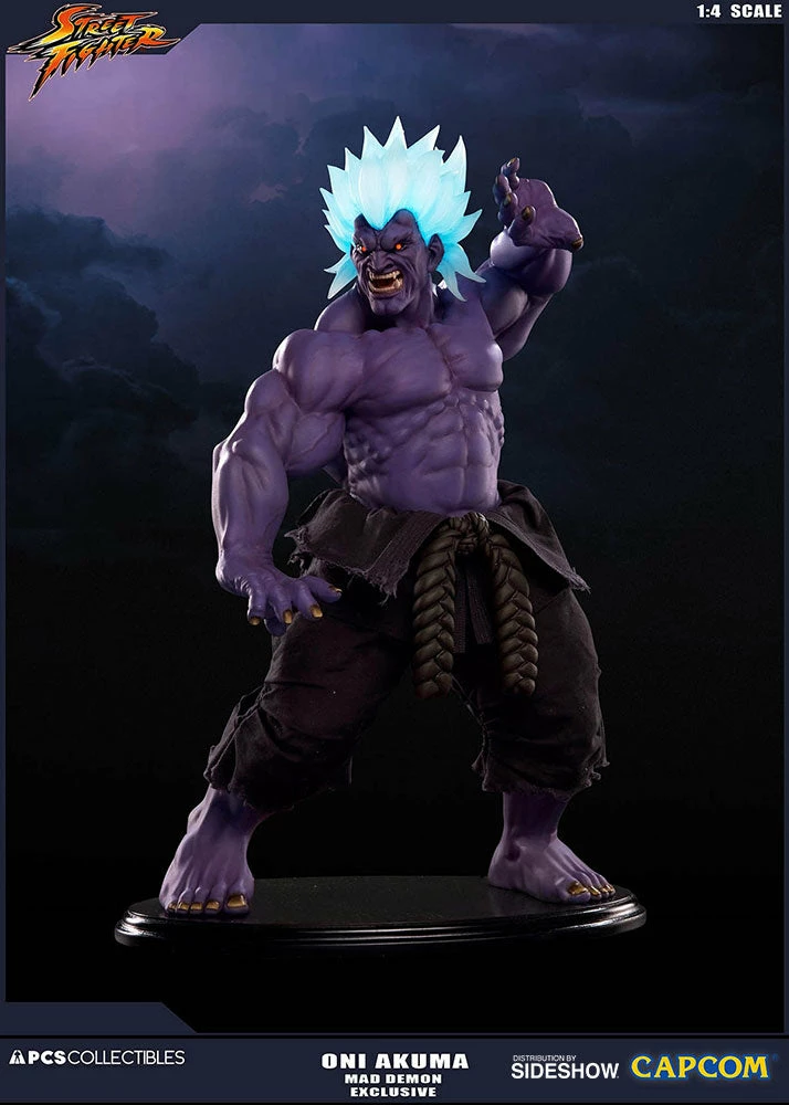 PCS Collectibles Oni Akuma Mad Demon Statue By PCS - Street Fighter 14 PCS Collectibles Oni Akuma Mad Demon Statue By PCS - Street Fighter