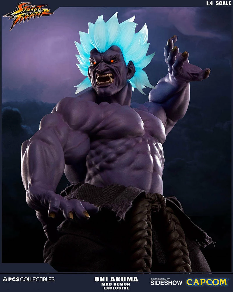 PCS Collectibles Oni Akuma Mad Demon Statue By PCS - Street Fighter 15 PCS Collectibles Oni Akuma Mad Demon Statue By PCS - Street Fighter