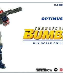 Hot Pop Cultures Store Optimus Prime Collectible Figure By ThreeA Toys DLX Scale - Die-Cast Metal - Bumblebee Movie Transformers