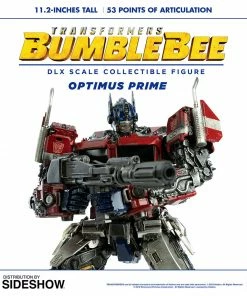 Hot Pop Cultures Store Optimus Prime Collectible Figure By ThreeA Toys DLX Scale - Die-Cast Metal - Bumblebee Movie Transformers