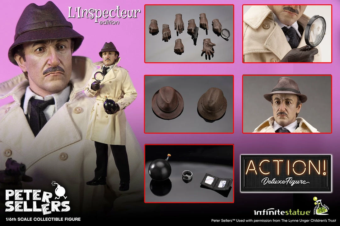 Sixth Scale Collectible Figures Peter Sellers (L’Inspecteur Edition) Sixth Scale Figure By Infinite Statue 6 Sixth Scale Collectible Figures Peter Sellers (L’Inspecteur Edition) Sixth Scale Figure By Infinite Statue
