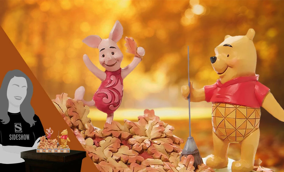 Pooh And Piglet Fall Figurine By Enesco, LLC Disney Traditions - Jumping Into Fall 1 Pooh And Piglet Fall Figurine By Enesco, LLC Disney Traditions - Jumping Into Fall