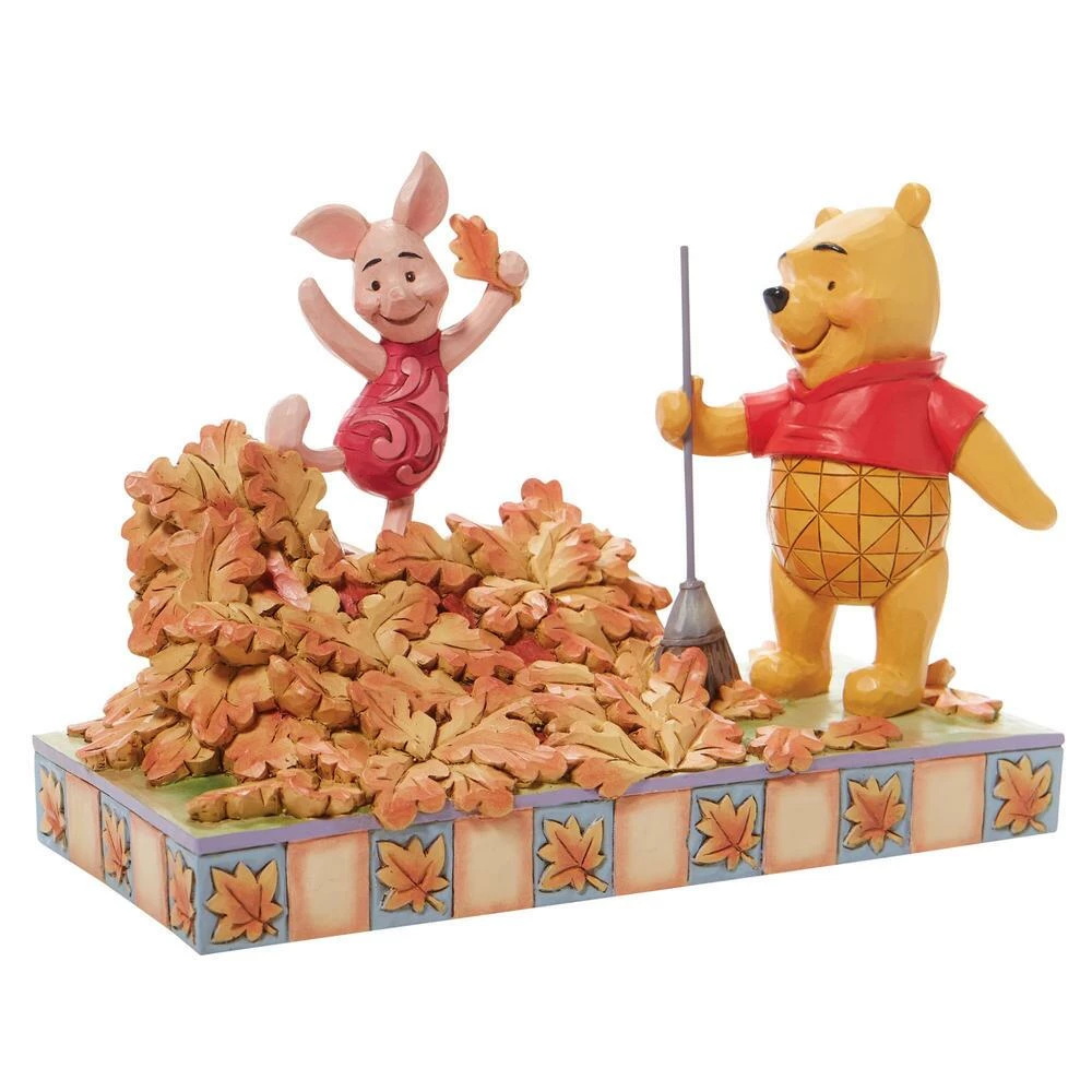 Pooh And Piglet Fall Figurine By Enesco, LLC Disney Traditions - Jumping Into Fall 3 Pooh And Piglet Fall Figurine By Enesco, LLC Disney Traditions - Jumping Into Fall