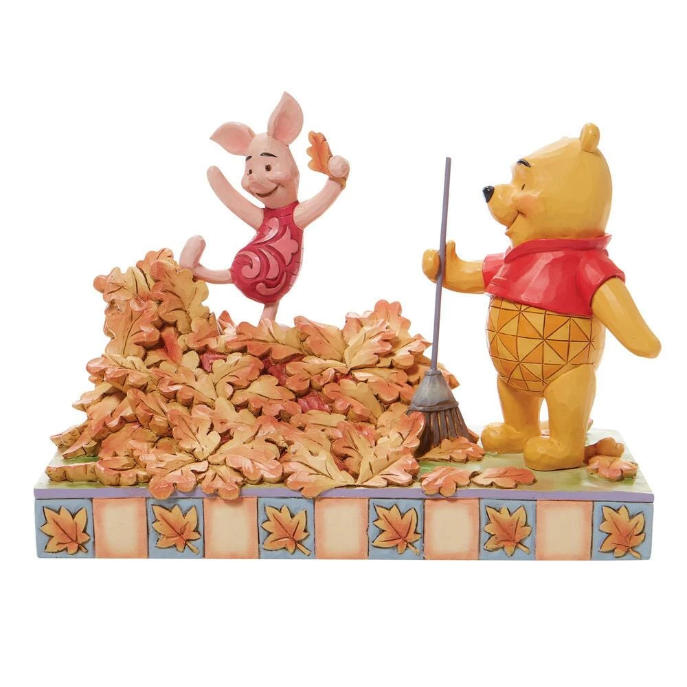 Pooh And Piglet Fall Figurine By Enesco, LLC Disney Traditions - Jumping Into Fall 5 Pooh And Piglet Fall Figurine By Enesco, LLC Disney Traditions - Jumping Into Fall