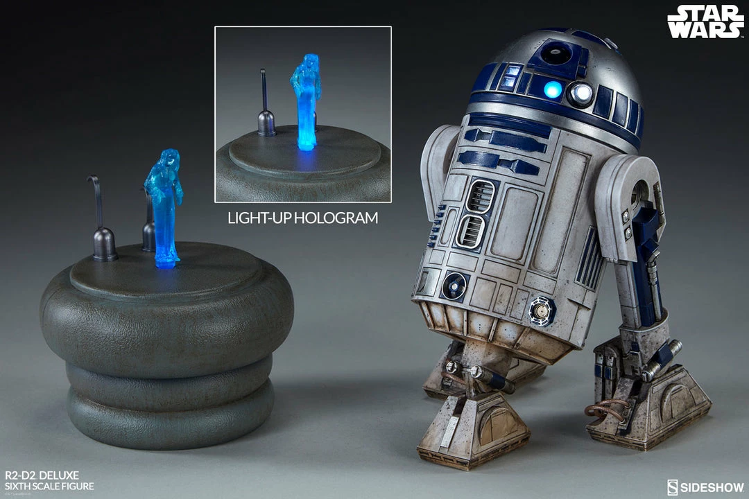 R2-D2 Deluxe Star Wars By Sideshow Collectibles 16 R2-D2 Deluxe Star Wars By Sideshow Collectibles