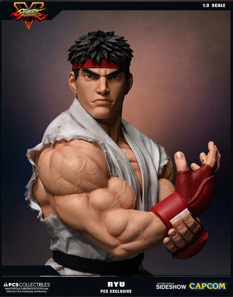 PCS Collectibles Ryu Evolution Collectible Set By PCS Set Of 3 Exclusives EXCLUSIVE -Street Fighter 5 PCS Collectibles Ryu Evolution Collectible Set By PCS Set Of 3 Exclusives EXCLUSIVE -Street Fighter