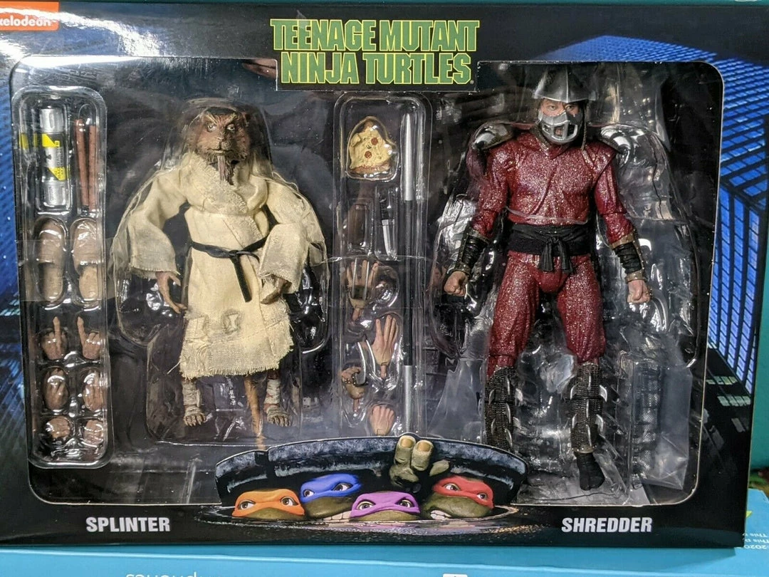 Teenage Mutant Ninja Turtles 1990 Movie – Splinter & Shredder By NECA Toys 4 Teenage Mutant Ninja Turtles 1990 Movie – Splinter & Shredder By NECA Toys