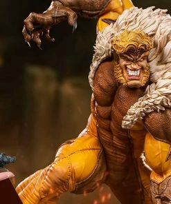 Sabretooth 1:10 Scale Statue By Iron Studios Marvel Comics - Art Scale 1:10 Battle Diorama Series X-Men