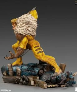 Sabretooth 1:10 Scale Statue By Iron Studios Marvel Comics - Art Scale 1:10 Battle Diorama Series X-Men