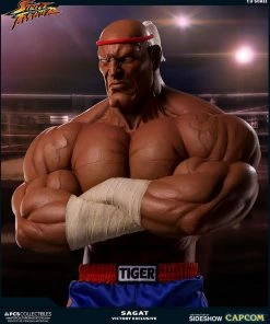 PCS Collectibles Sagat Victory Statue By PCS - Street Fighter 29 PCS Collectibles Sagat Victory Statue By PCS - Street Fighter