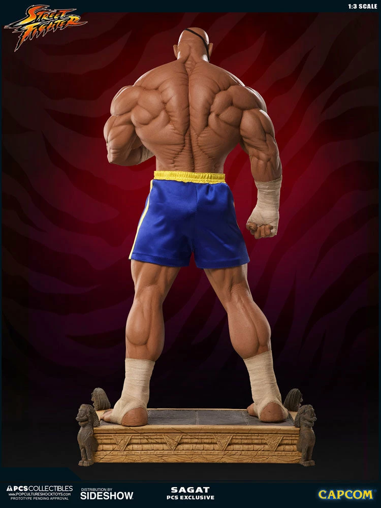 PCS Collectibles Sagat Statue By PCS 1:3 Scale - Street Fighter 9 PCS Collectibles Sagat Statue By PCS 1:3 Scale - Street Fighter