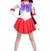 Halloweencostumes.com Sailor Moon: Sailor Mars Costume For Women Cosplay, Halloween Costumes