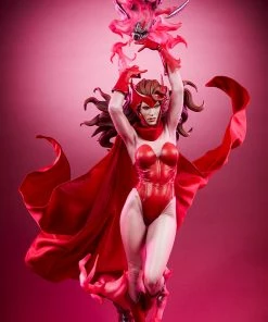 Premium Collection Scarlet Witch Premium Format™ Figure By Sideshow Collectibles