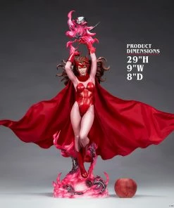 Premium Collection Scarlet Witch Premium Format™ Figure By Sideshow Collectibles