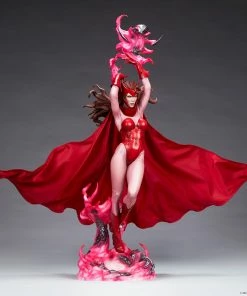 Premium Collection Scarlet Witch Premium Format™ Figure By Sideshow Collectibles