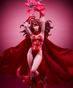 Premium Collection Scarlet Witch Premium Format™ Figure By Sideshow Collectibles