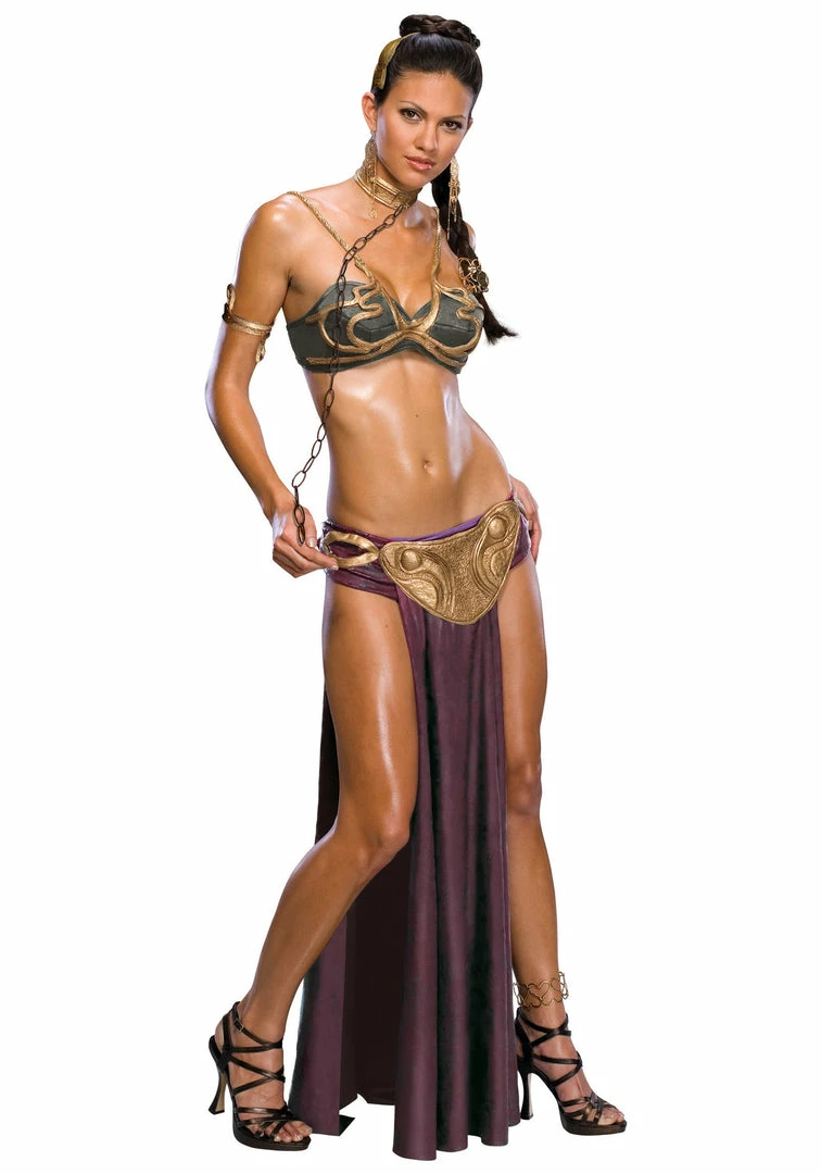 Fun.com Cosplay, Halloween Costumes Princess Leia Slave Costume 1 Fun.com Cosplay, Halloween Costumes Princess Leia Slave Costume