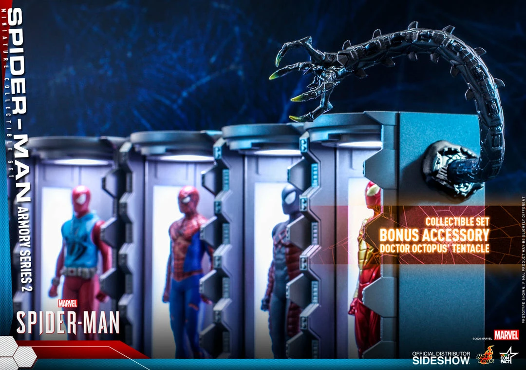 Spider-Man Armory Miniature (Series 2) Diorama By Hot Toys VGM Compact Series 8 Spider-Man Armory Miniature (Series 2) Diorama By Hot Toys VGM Compact Series