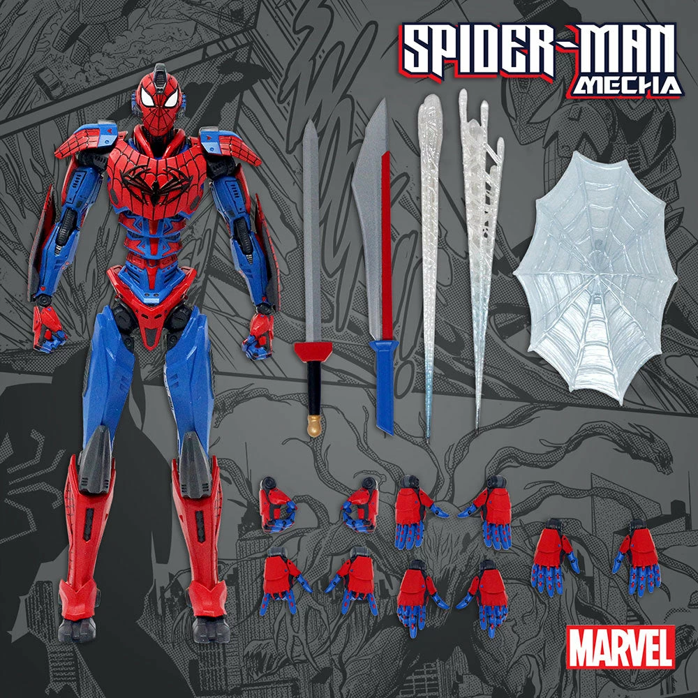 Spider-Man Mecha Collectible Figure By Mondo Mondo Mecha Collection 11 Spider-Man Mecha Collectible Figure By Mondo Mondo Mecha Collection