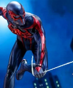 Sixth Scale Collectible Figures Spider-Man (Spider-Man 2099 Black Suit) Sixth Scale Figure By Hot Toys Video Game Masterpiece Series