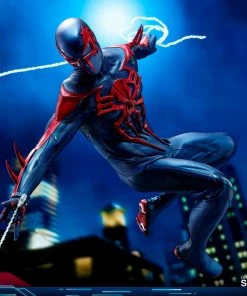 Sixth Scale Collectible Figures Spider-Man (Spider-Man 2099 Black Suit) Sixth Scale Figure By Hot Toys Video Game Masterpiece Series