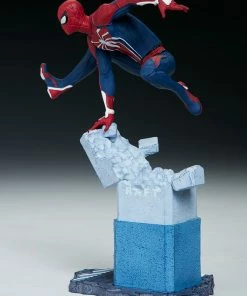 Spider-Man/Rhino/Scorpion Collectible Set By PCS Marvel’s Spider-Man 1:12 Diorama 3-Pack Statue Set Sideshow